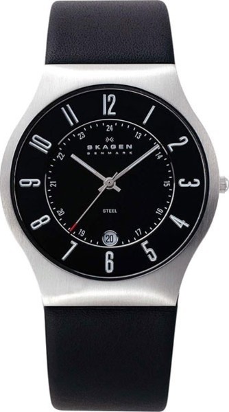 Skagen Grenen Leather Watch 233XXLSLB