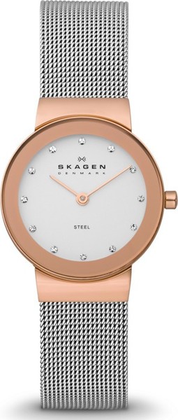 Skagen Freja Steel Mesh Watch 358SRSCP
