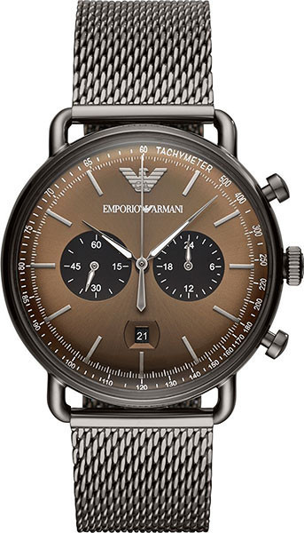 emporio armani aviator watch