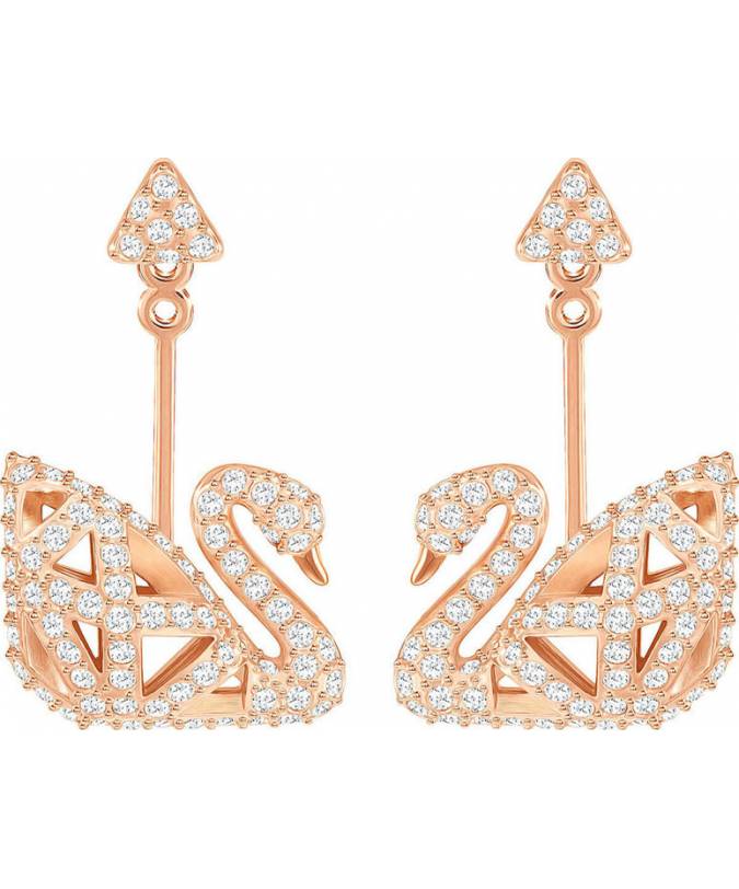 Серьги Swarovski Facet Swan 5358058