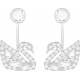 Серьги Swarovski Swan Lake 5379944