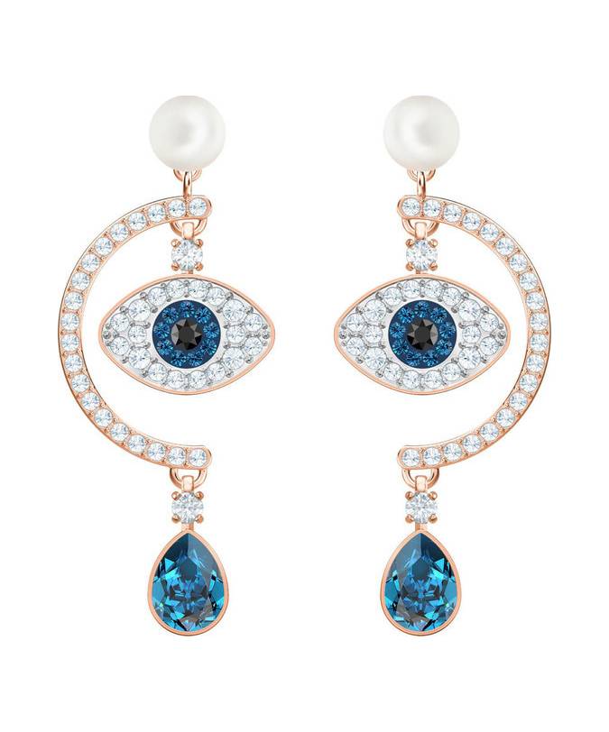 Серьги Swarovski Luckily Evil Eye 5425860