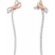 Серьги Swarovski Lifelong Bow 5447083